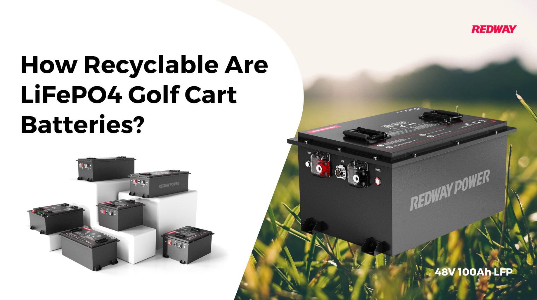 How Recyclable Are LiFePO4 Golf Cart Batteries?