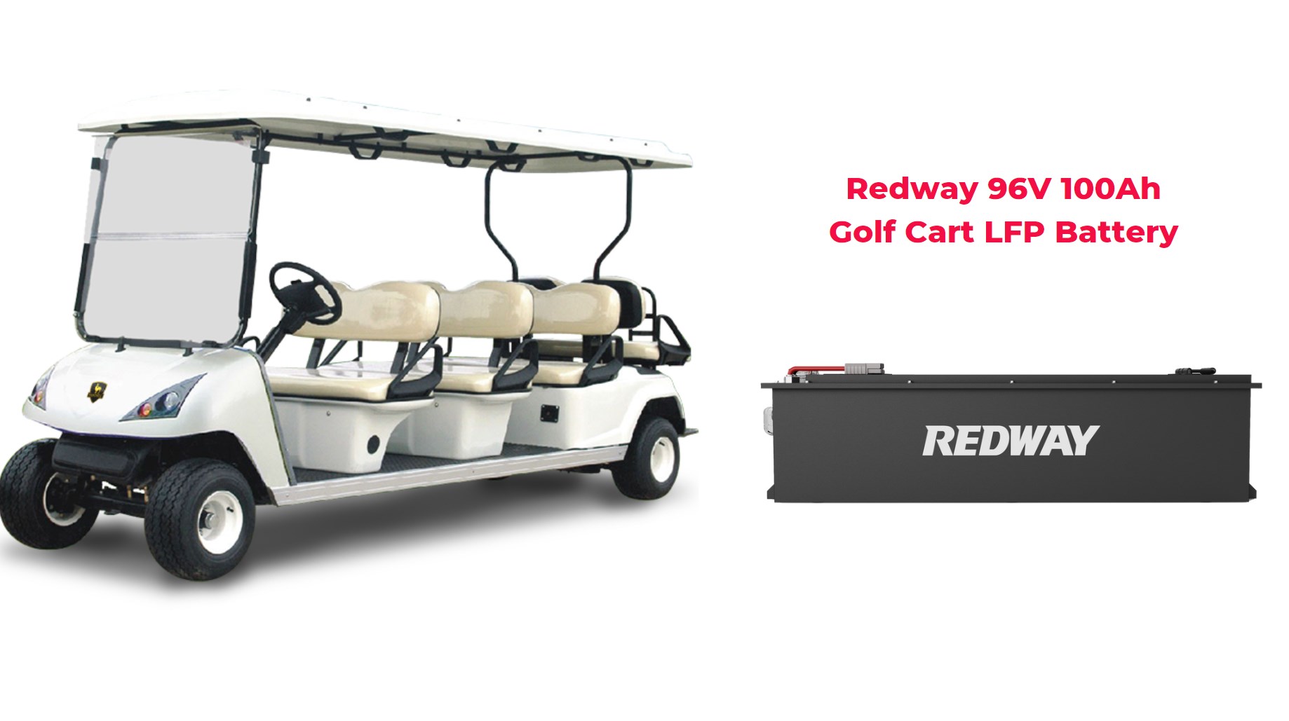 golf cart lfp battery Custom Solutions from Redway Battery