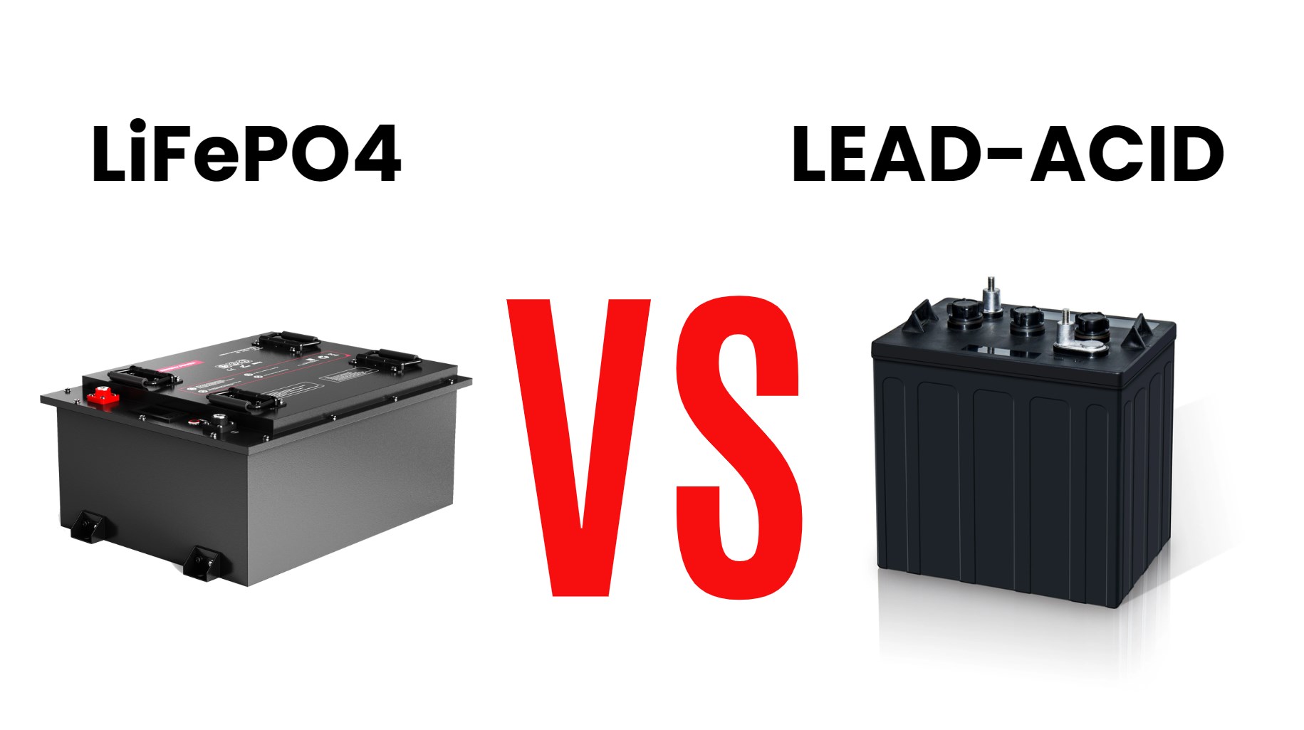 How Do LiFePO4 Batteries Compare to Lead-Acid Batteries for Golf Carts?