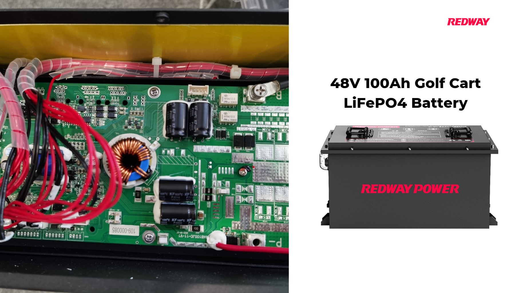 LiFePO4 Golf Cart Battery's Thermal Management System