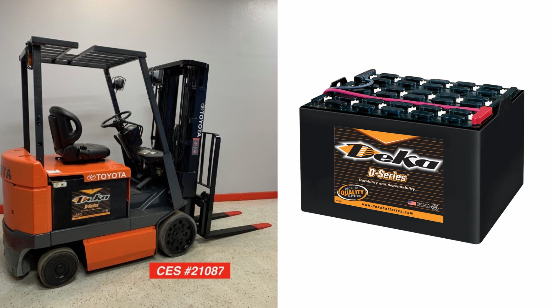 What Are Deka Forklift Batteries?