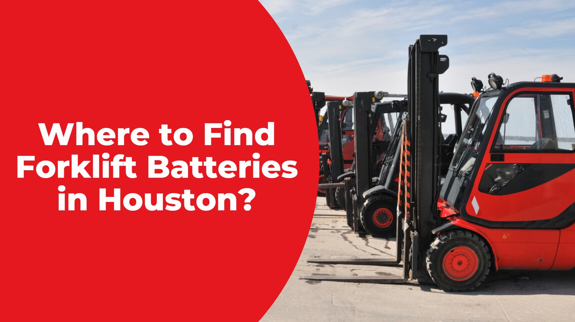 Where to Find Forklift Batteries in Houston?