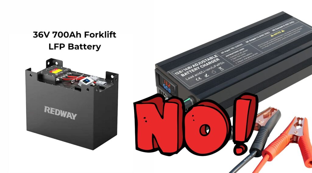 Can You Charge a 36 Volt Forklift Battery with 12 Volts?