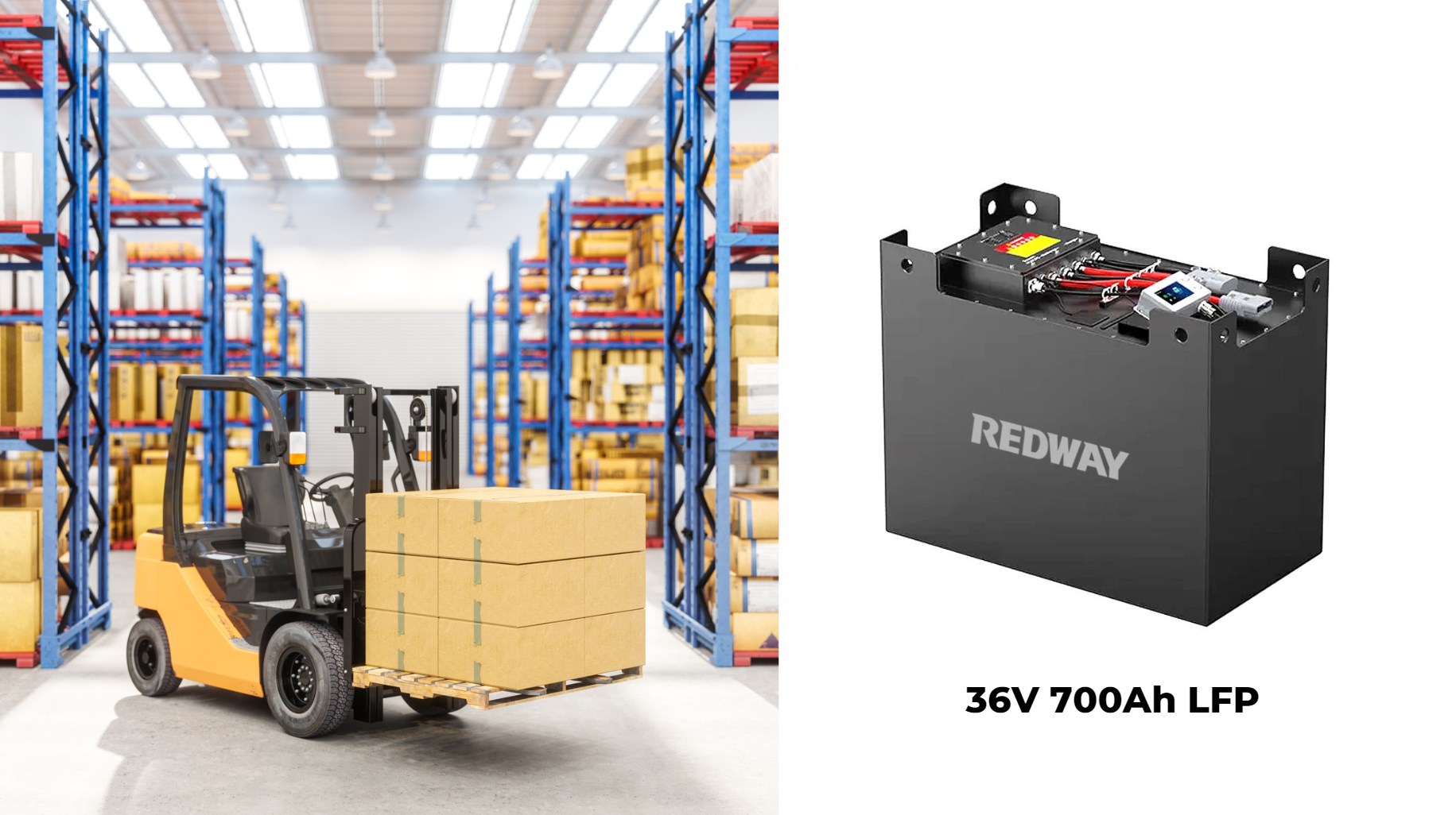 Benefits of LiFePO4 Batteries in Forklifts