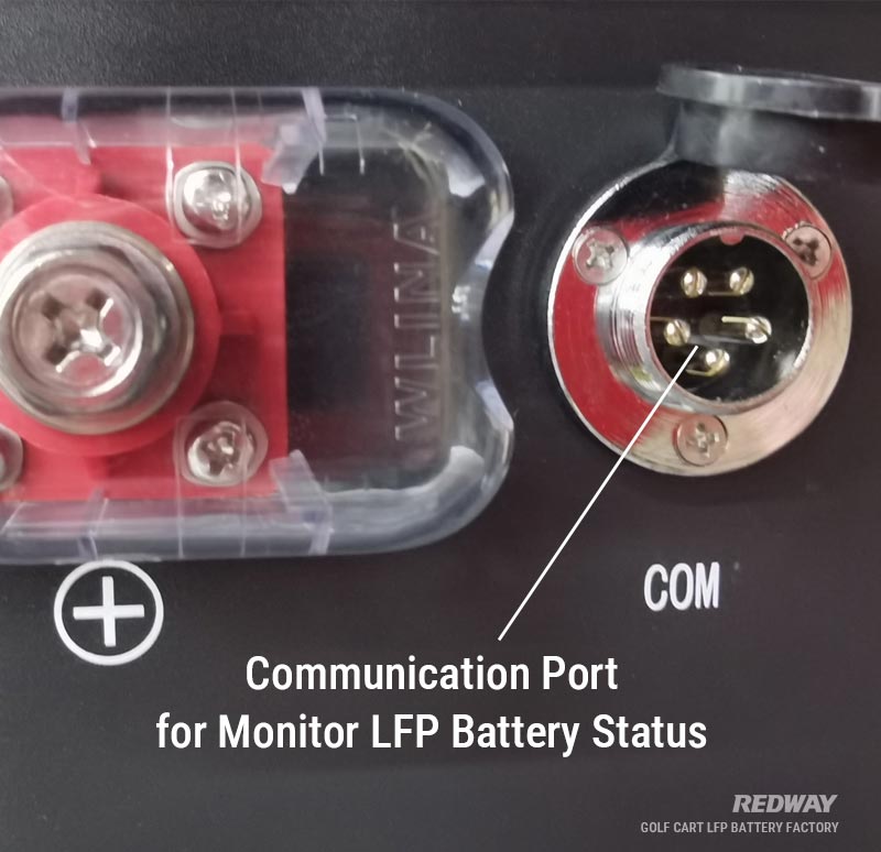 rs485 of golf cart lithium battery