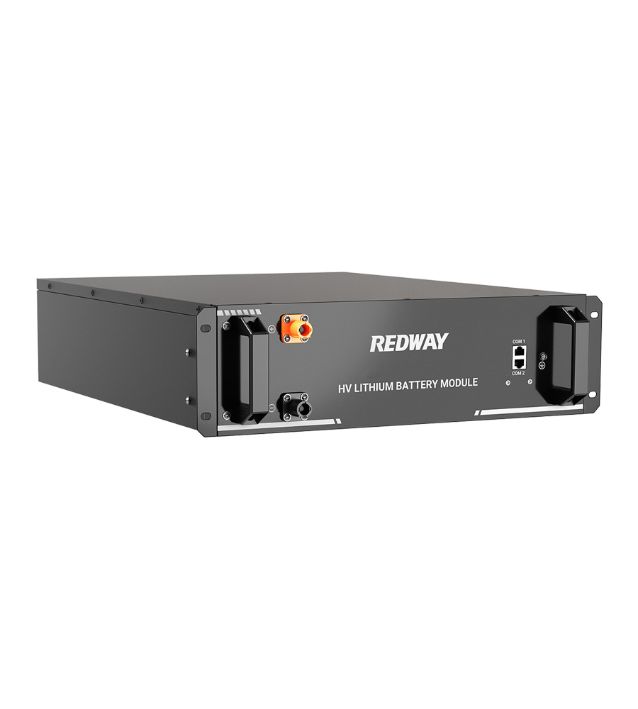 High Voltage Rack-mounted Lithium Battery Factory lifepo4 lfp redway with BCU MCU