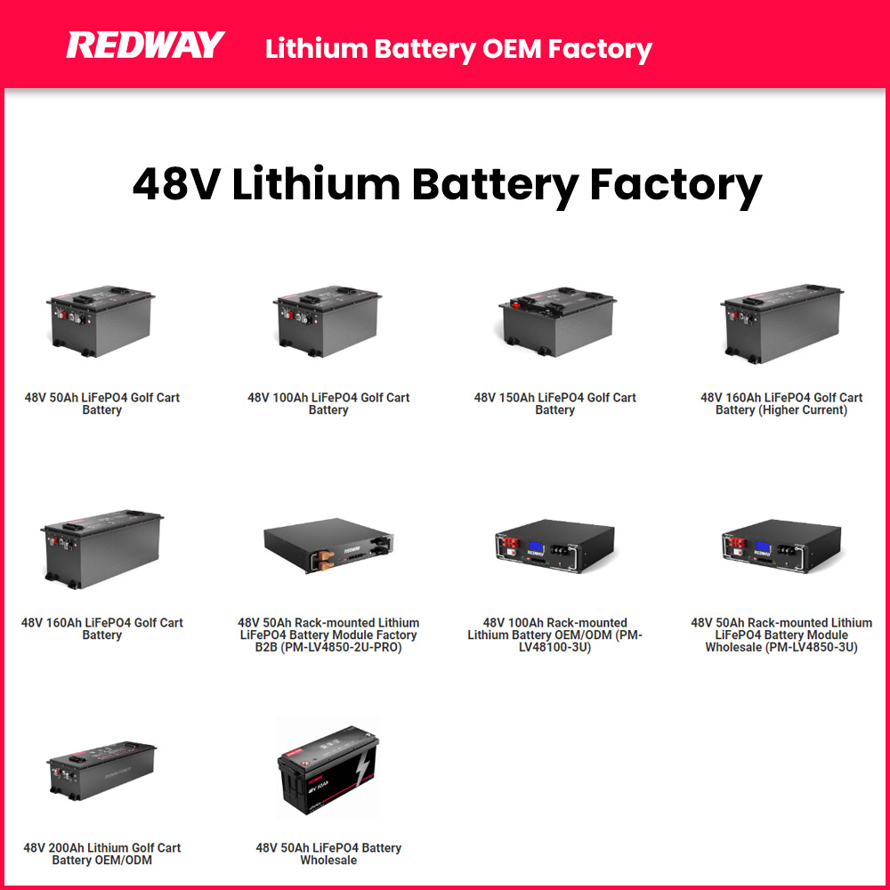 48V Lithium Battery Factory
