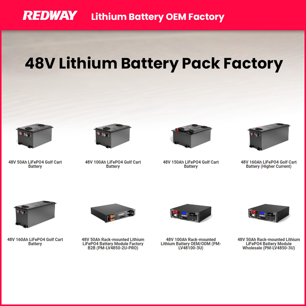 48v Lithium Battery Pack Factory