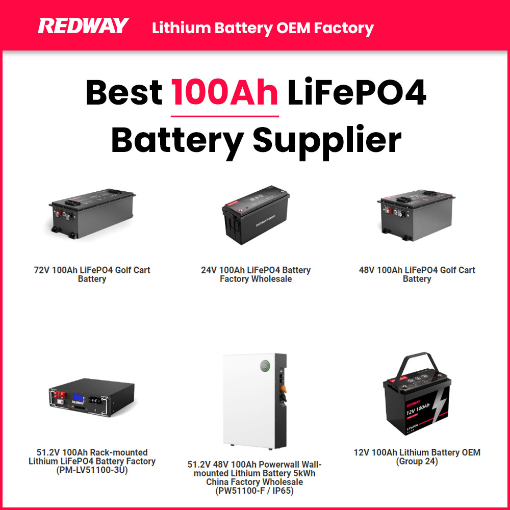 Best 100ah LiFePO4 Battery Supplier