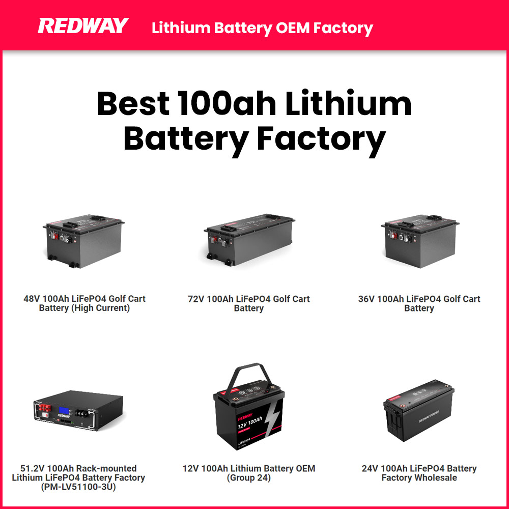 Best 100ah Lithium Battery Factory