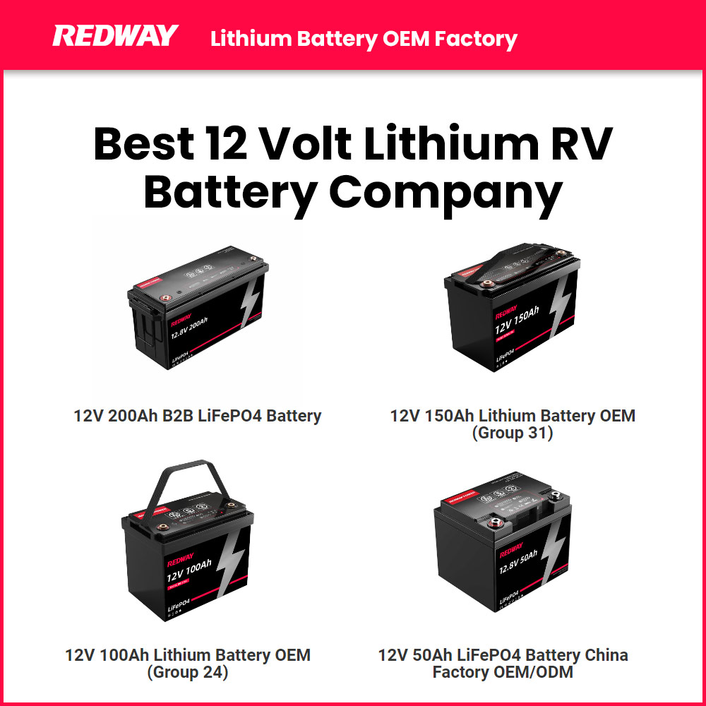 Best 12 Volt Lithium RV Battery Company