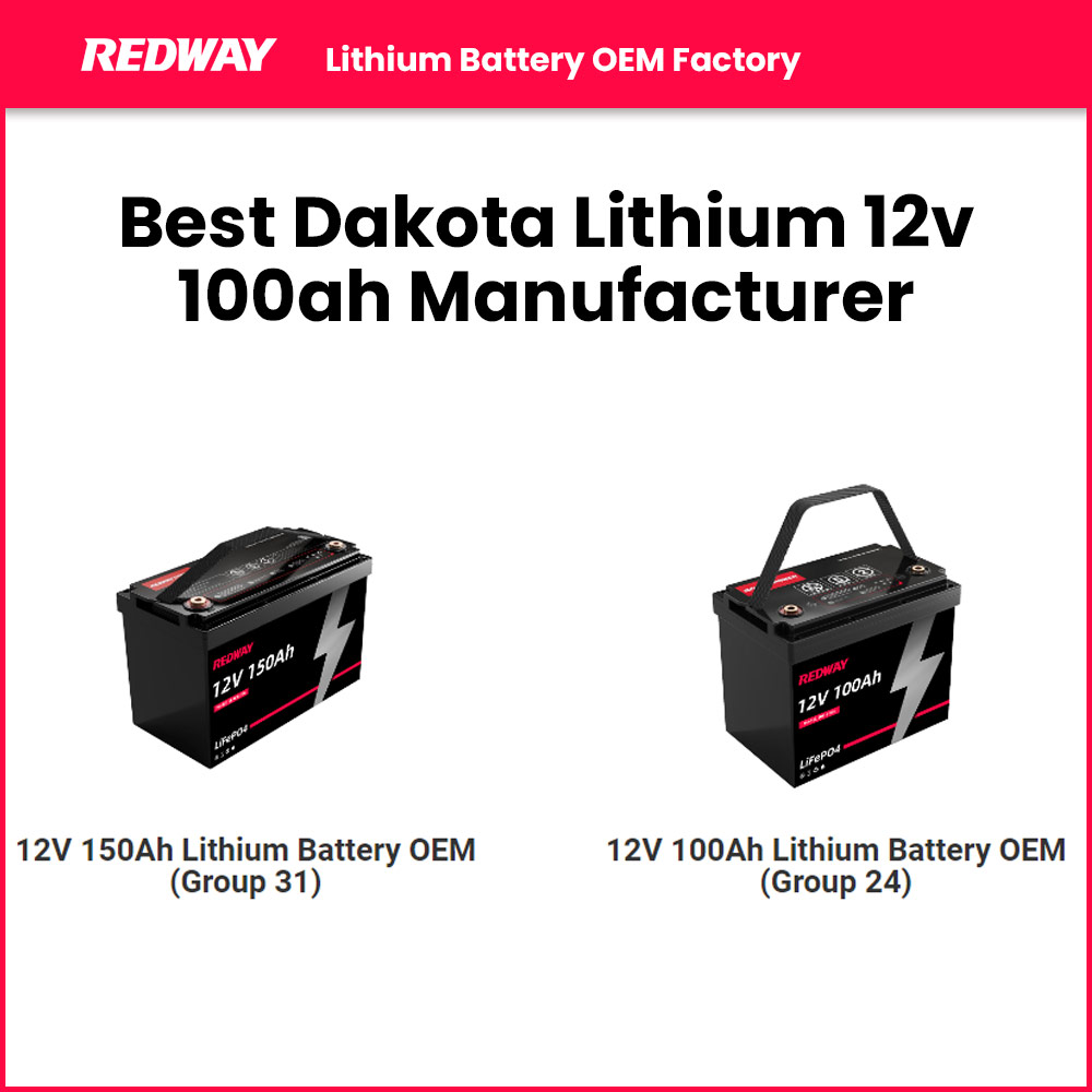 Best Dakota Lithium 12v 100ah Manufacturer