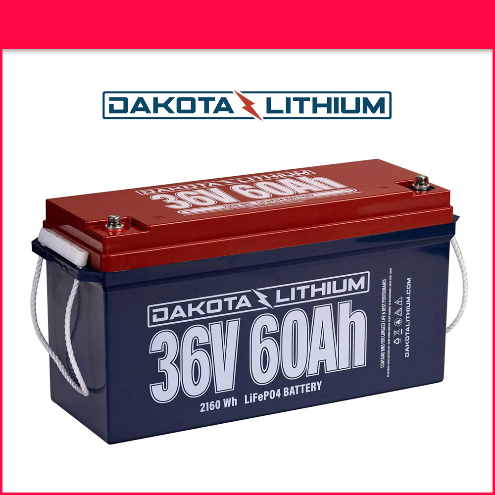 Dakota 36v Lithium Factory​