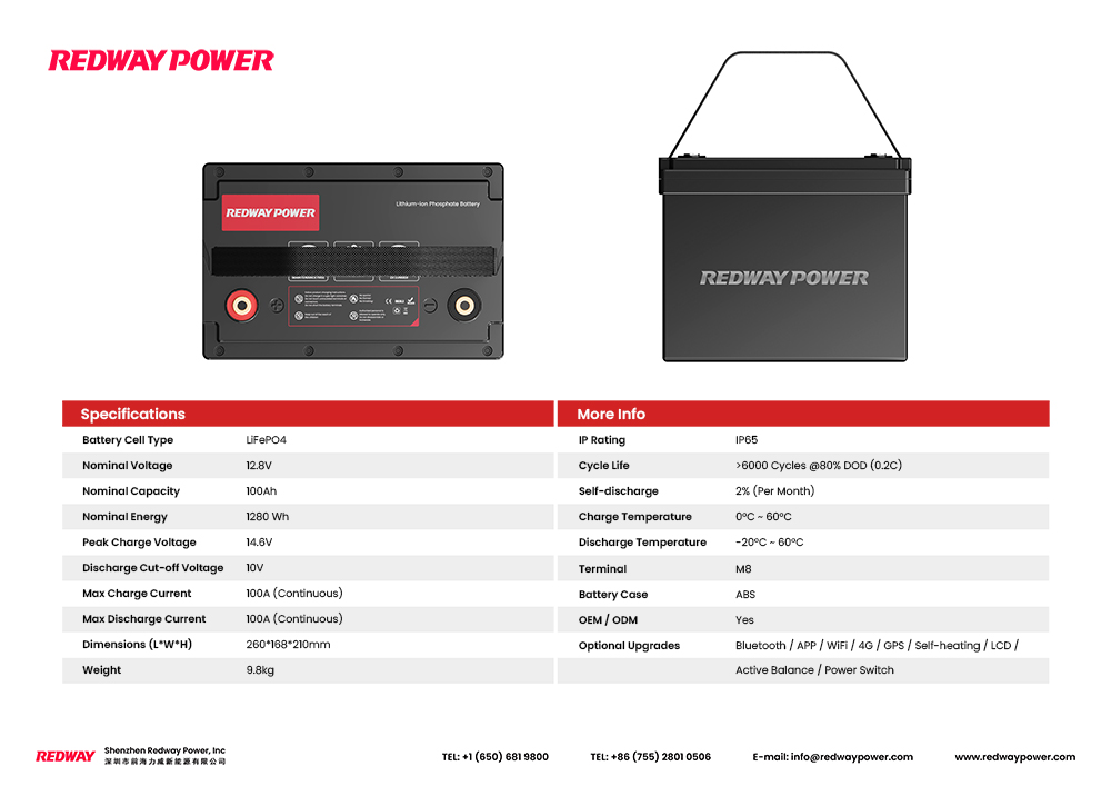 Dakota Lithium Battery Manufacturer 12v 100ah Wholesale