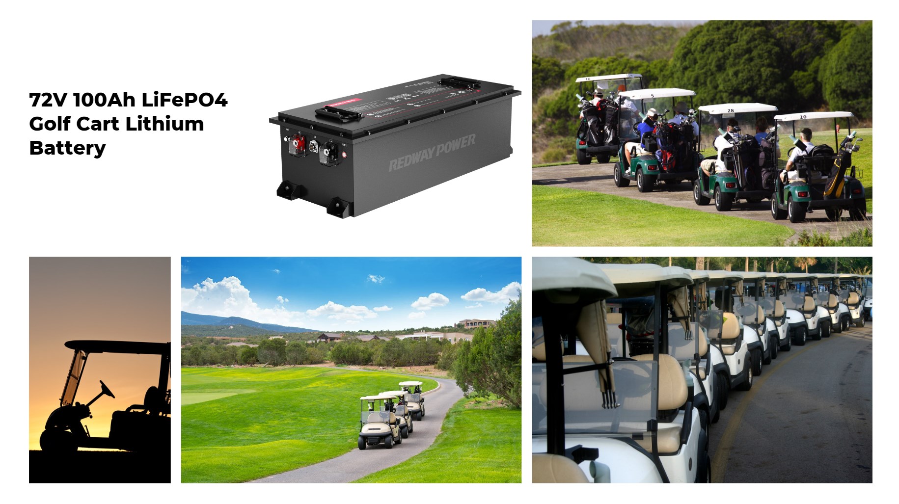 Advantages of Lighter Batteries in Golf Carts