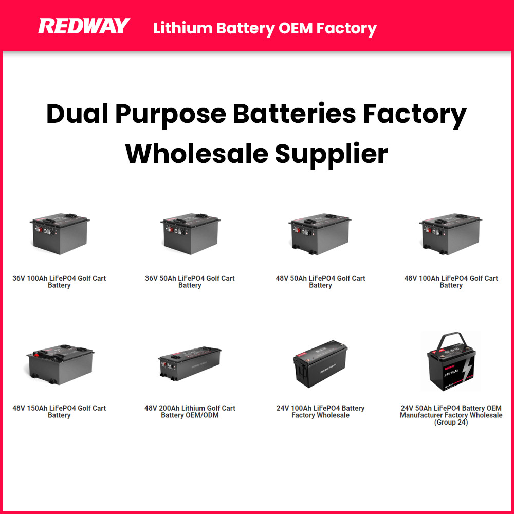 Dual Purpose Batteries Factory Wholesale Supplier
