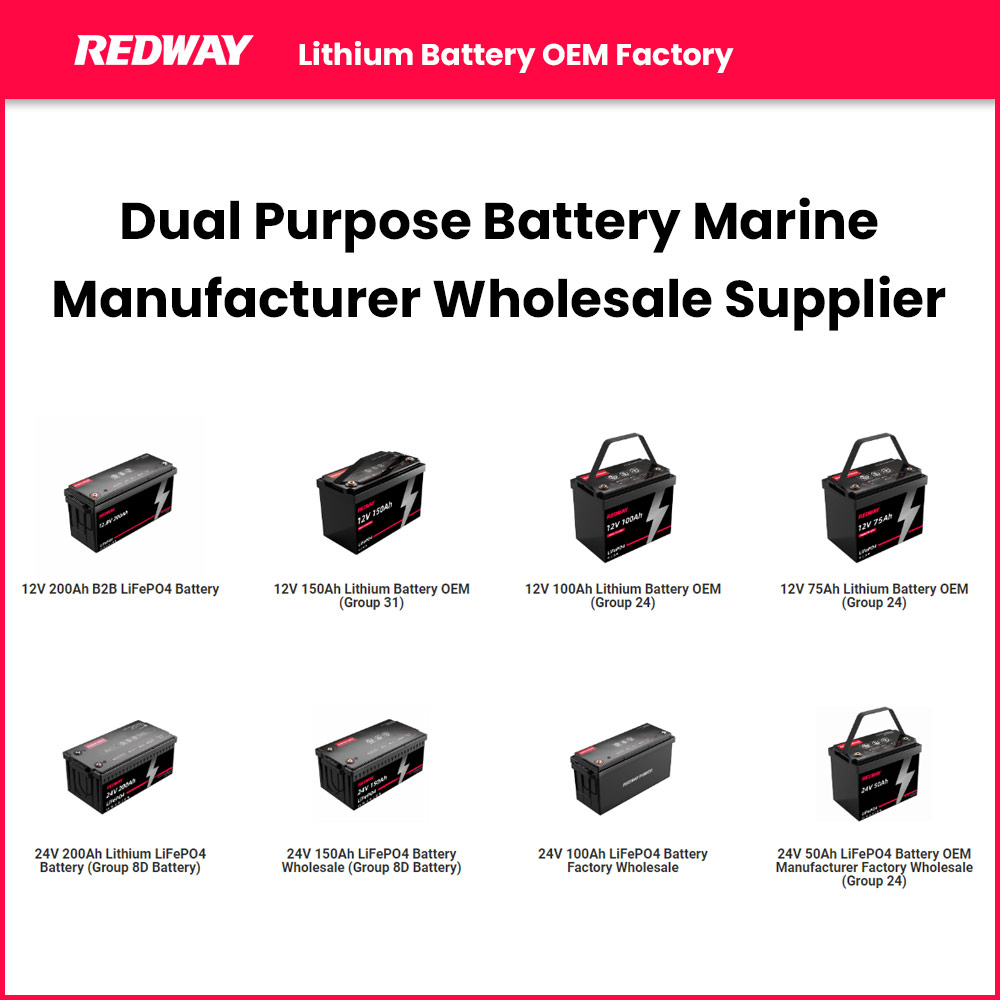 Dual Purpose Battery Marine Manufacturer Wholesale Supplier
