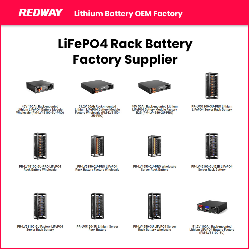 LiFePO4 Rack Battery Factory Supplier
