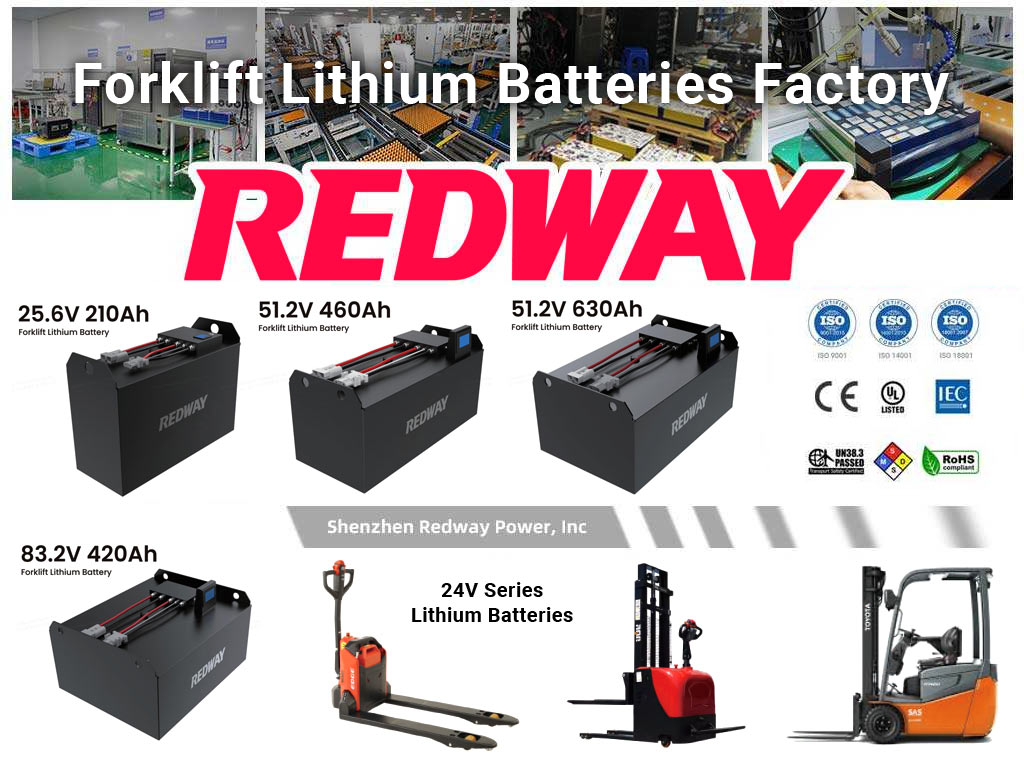 forklift lithium battery factory manufacturer redway