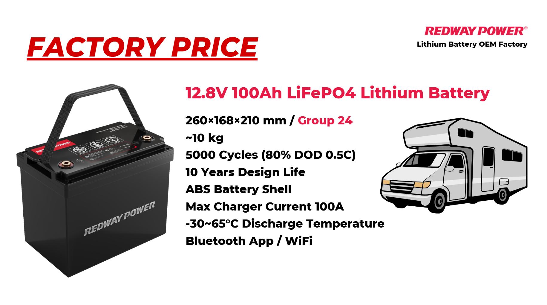 Why Choose a 12V 100Ah Lithium Battery for RVs and Marine Applications?