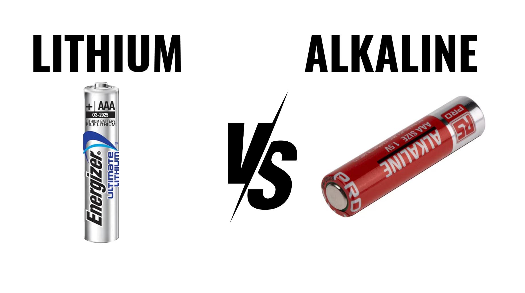 How Does the Lifespan of Lithium Batteries Compare to Alkaline Batteries?