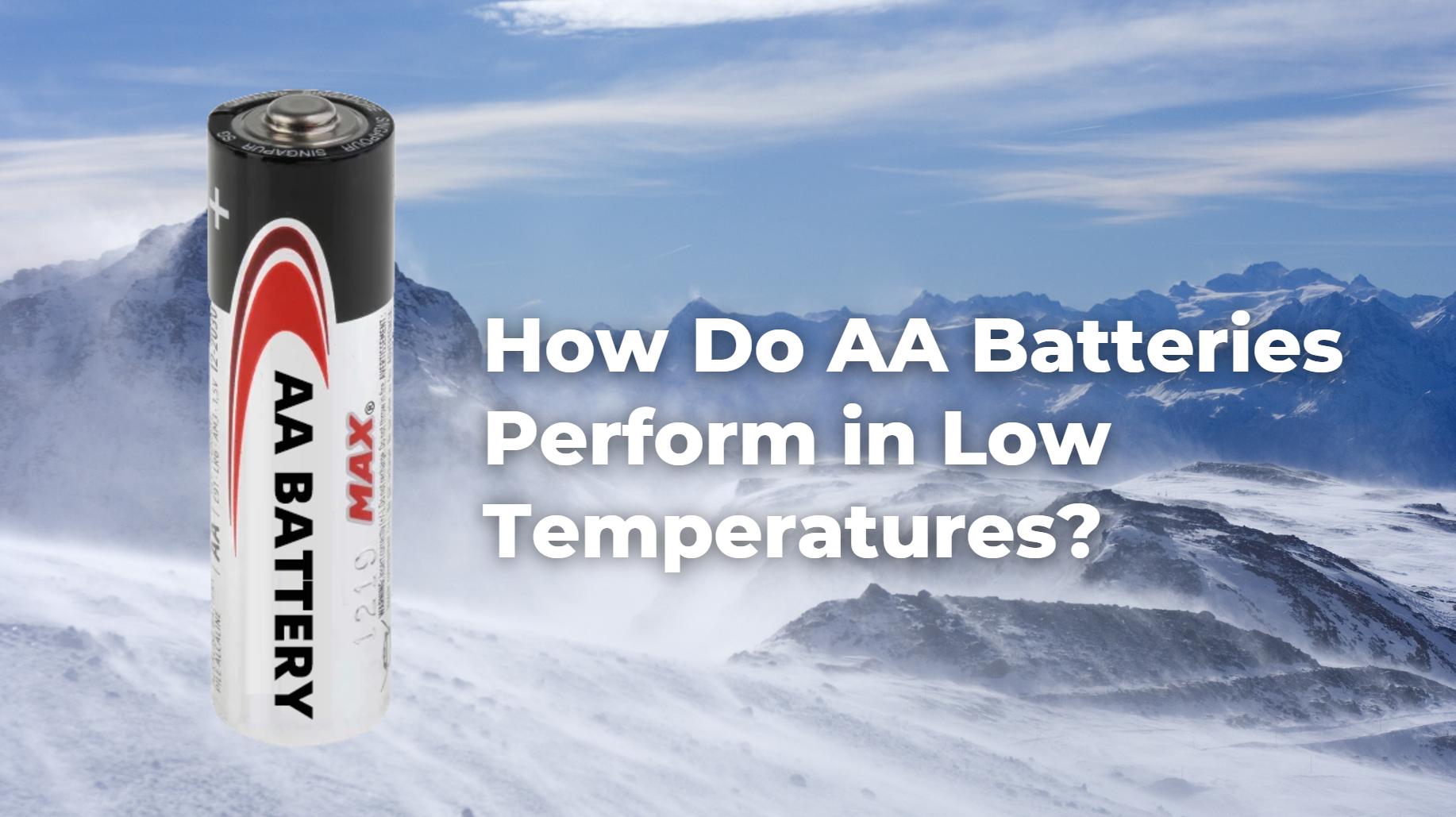 How Do AA Batteries Perform in Low Temperatures? A Comparison of Lithium and Alkaline Options